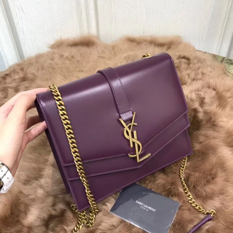 ysl sulpice chain wallet in smooth leather